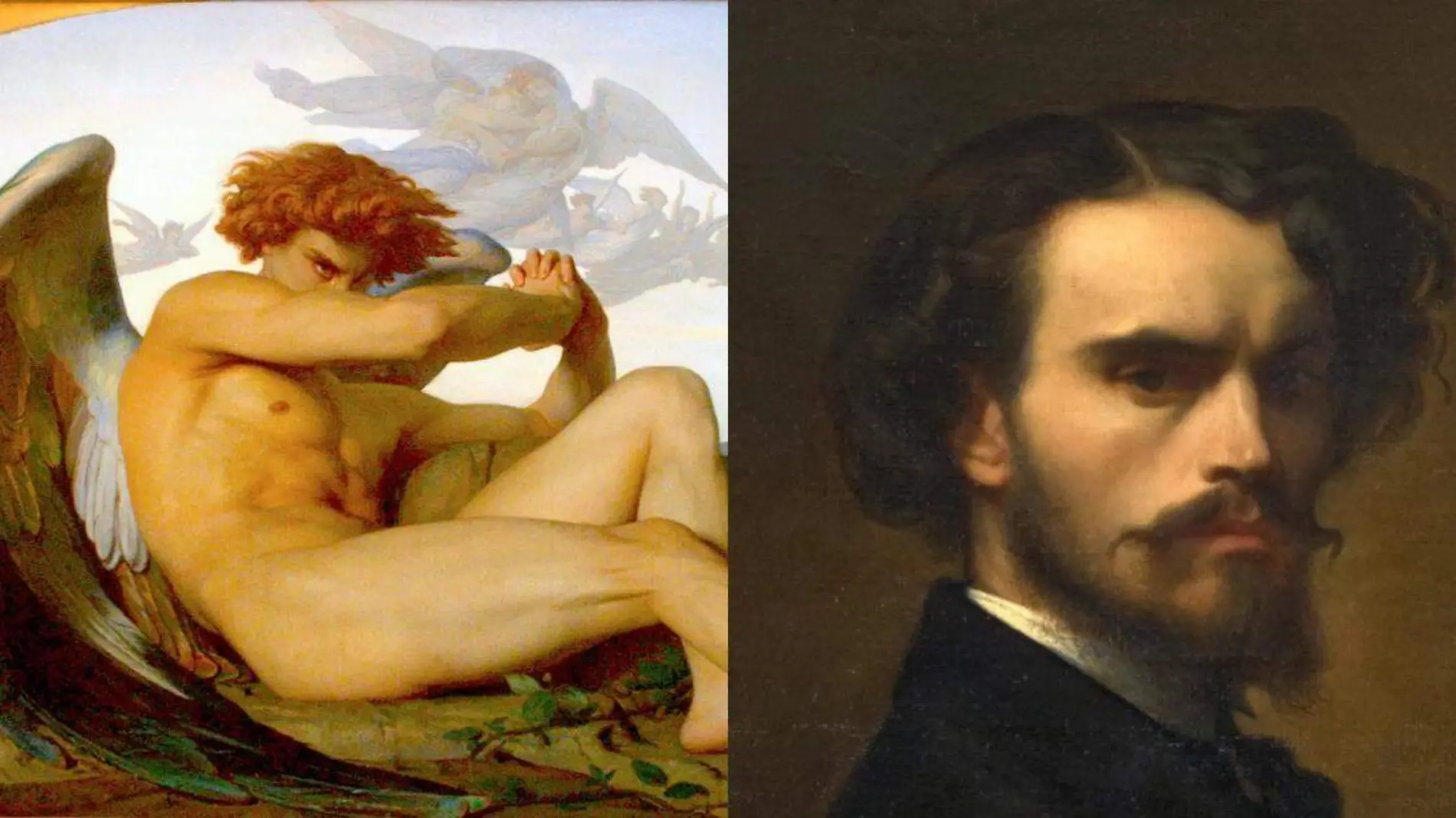 No solo El ángel caído, otras obras del pintor Alexandre Cabanel